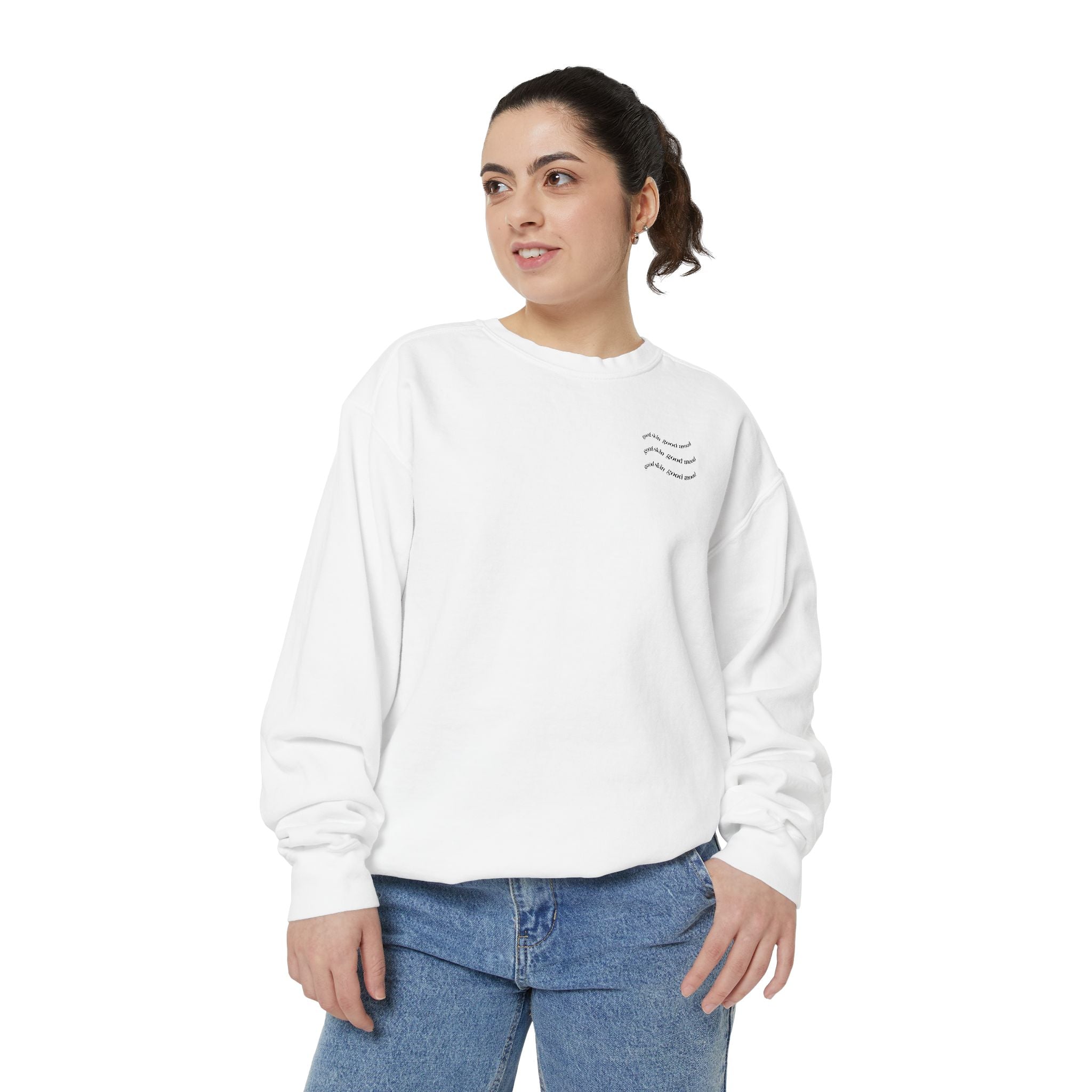 Opal Skin Haus Signature "Good Skin Good Mood" Crewneck