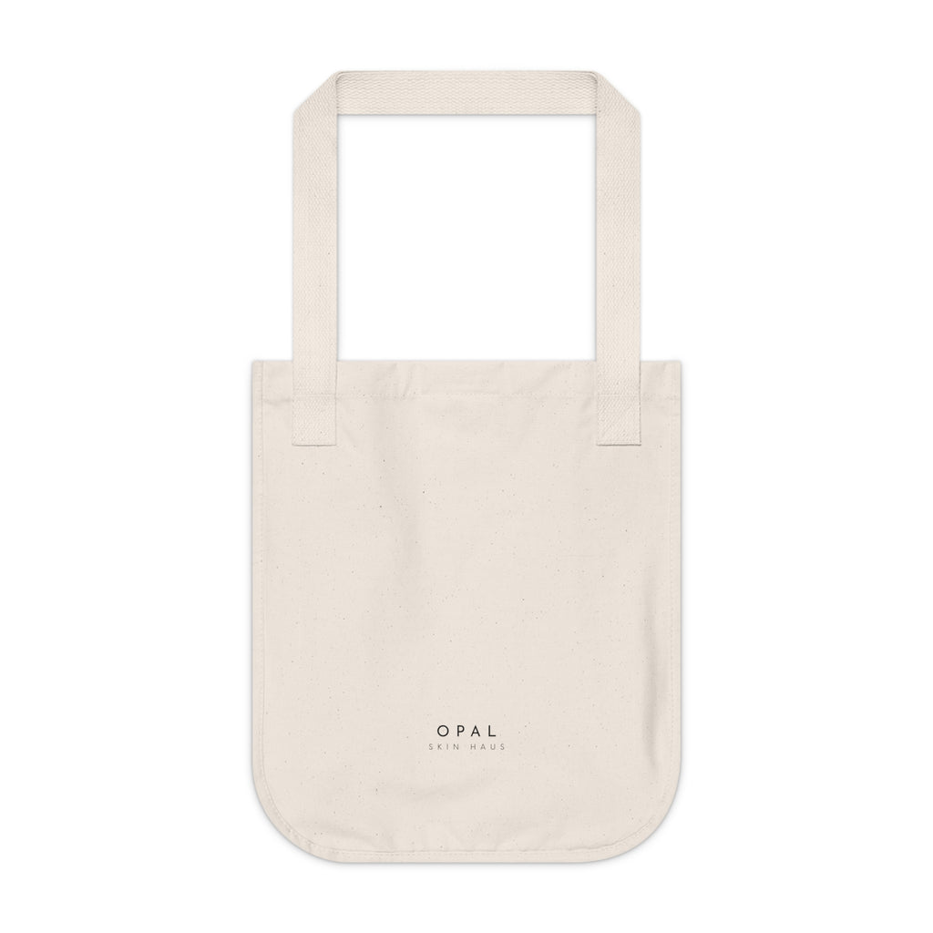 Opal Skin Haus "Good Skin Good Mood" Organic Canvas Tote Bag